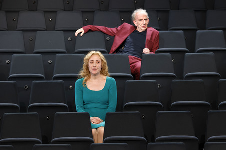 Theaterprobe 'Starker Wind' in Berlin