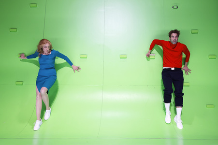 Theaterprobe 'Starker Wind' in Berlin