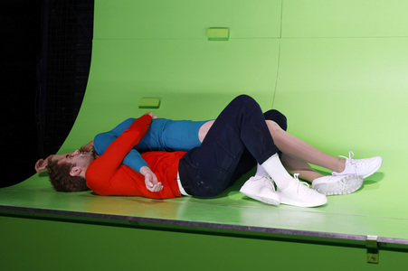 Theaterprobe 'Starker Wind' in Berlin