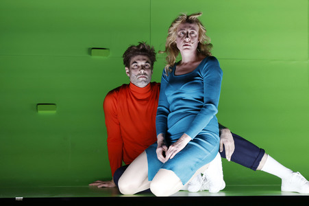 Theaterprobe 'Starker Wind' in Berlin