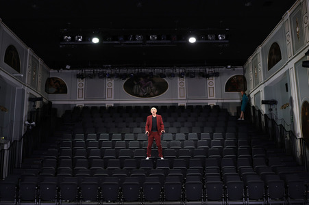 Theaterprobe 'Starker Wind' in Berlin