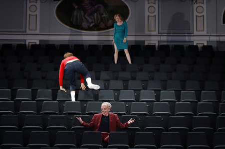 Theaterprobe 'Starker Wind' in Berlin