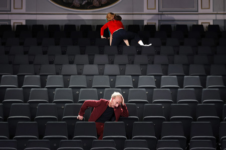 Theaterprobe 'Starker Wind' in Berlin