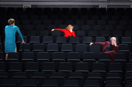 Theaterprobe 'Starker Wind' in Berlin