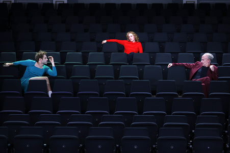 Theaterprobe 'Starker Wind' in Berlin