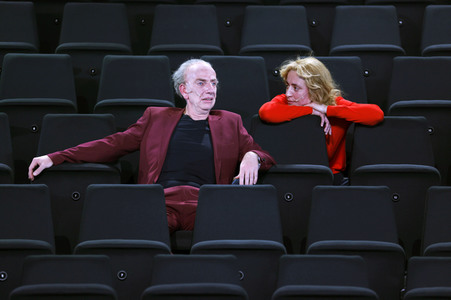 Theaterprobe 'Starker Wind' in Berlin