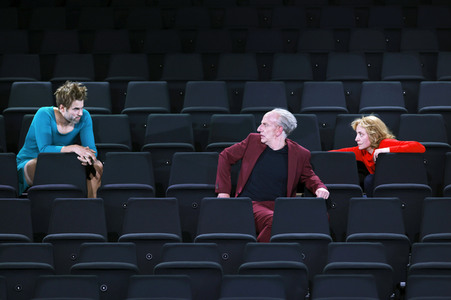 Theaterprobe 'Starker Wind' in Berlin
