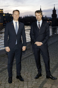 Fototermin mit Kronprinz Frederik von Dänemark in Berlin