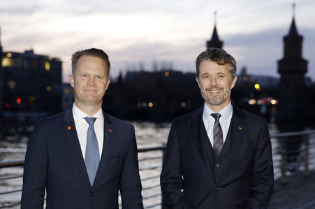 Fototermin mit Kronprinz Frederik von Dänemark in Berlin