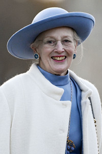 Fototermin mit Königin Margrethe II. von Dänemark und Kronprinz Frederik von Dänemark in Berlin