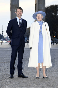 Fototermin mit Königin Margrethe II. von Dänemark und Kronprinz Frederik von Dänemark in Berlin