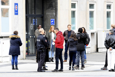 Dreharbeiten 'Tatort - Bis aufs Blut' in Hannover