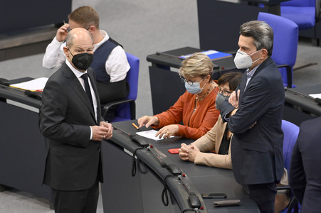 2. Sitzung des Deutschen Bundestages in Berlin