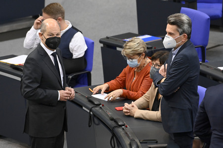 2. Sitzung des Deutschen Bundestages in Berlin