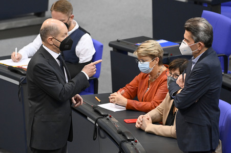 2. Sitzung des Deutschen Bundestages in Berlin