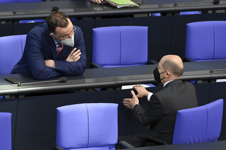 2. Sitzung des Deutschen Bundestages in Berlin