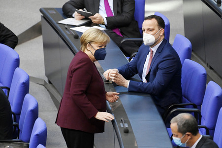 2. Sitzung des Deutschen Bundestages in Berlin