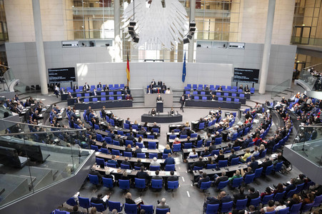 2. Sitzung des Deutschen Bundestages in Berlin