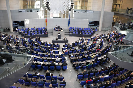 2. Sitzung des Deutschen Bundestages in Berlin