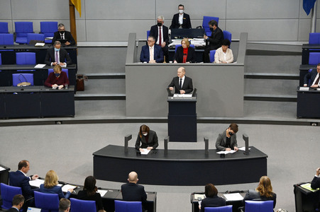 2. Sitzung des Deutschen Bundestages in Berlin