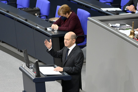 2. Sitzung des Deutschen Bundestages in Berlin