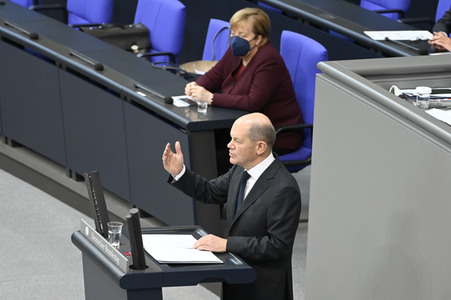 2. Sitzung des Deutschen Bundestages in Berlin