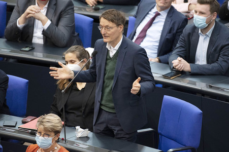 2. Sitzung des Deutschen Bundestages in Berlin