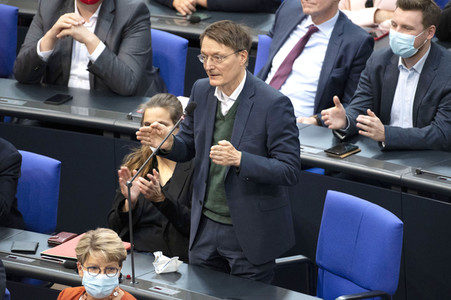 2. Sitzung des Deutschen Bundestages in Berlin