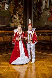 Photoshooting mit den Karnevalsprinzenpaaren in Erfurt