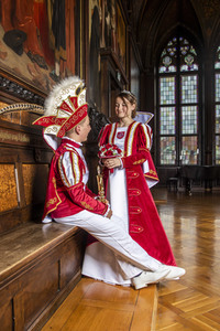 Photoshooting mit den Karnevalsprinzenpaaren in Erfurt