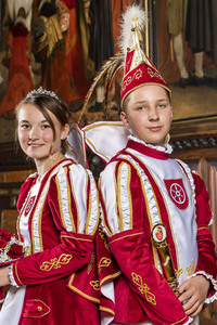 Photoshooting mit den Karnevalsprinzenpaaren in Erfurt
