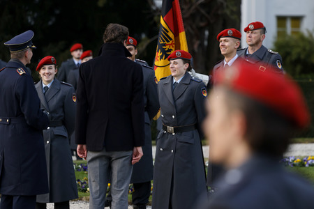 Feierliches Gelöbnis der Bundeswehr in Bonn