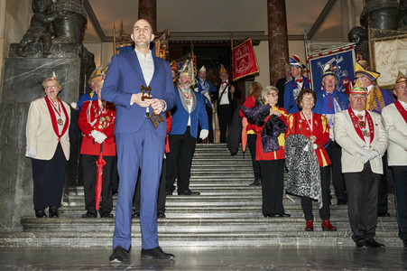 Proklamation der Prinzenpaare 2021 in Hannover