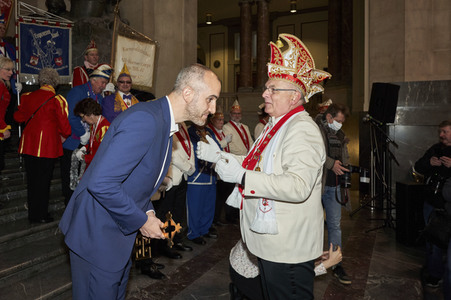 Proklamation der Prinzenpaare 2021 in Hannover