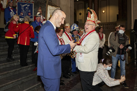 Proklamation der Prinzenpaare 2021 in Hannover