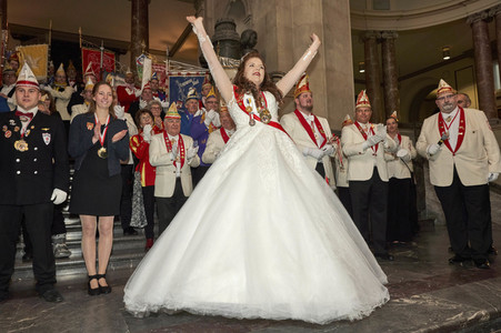 Proklamation der Prinzenpaare 2021 in Hannover