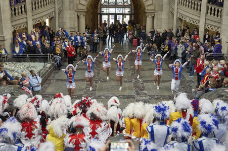 Proklamation der Prinzenpaare 2021 in Hannover
