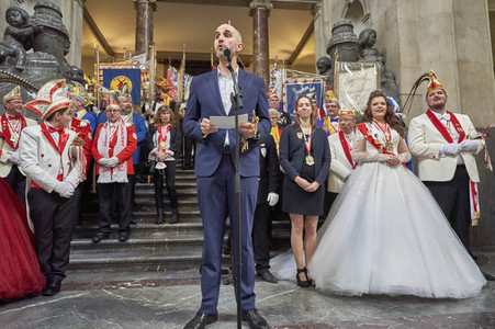 Proklamation der Prinzenpaare 2021 in Hannover