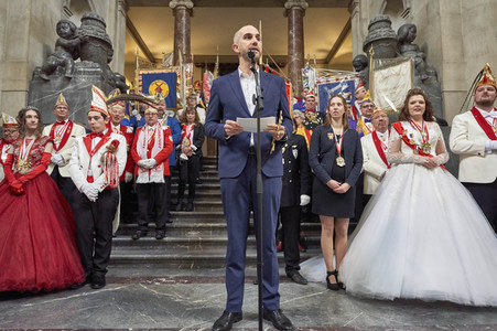 Proklamation der Prinzenpaare 2021 in Hannover