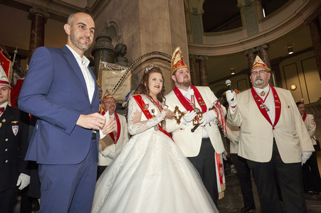 Proklamation der Prinzenpaare 2021 in Hannover