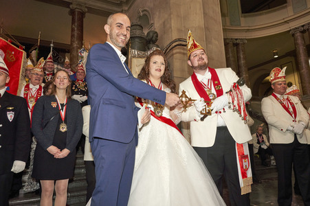 Proklamation der Prinzenpaare 2021 in Hannover