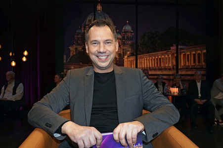 Talkshow 'Riverboat' in Berlin