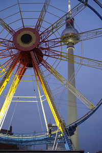 Aufbau der Weihnachtsmärkte in Berlin