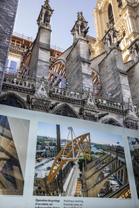 Wiederaufbau der Kathedrale Notre-Dame de Paris