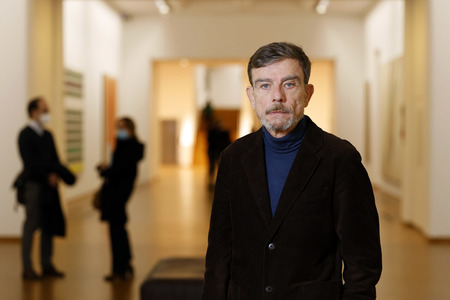 Pressetermin mit Marcel Odenbach in Köln