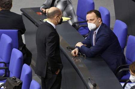 3. Sitzung des Deutschen Bundestages in Berlin