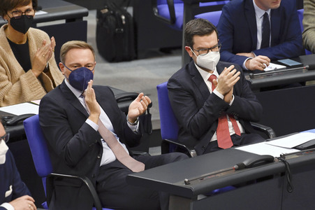 3. Sitzung des Deutschen Bundestages in Berlin