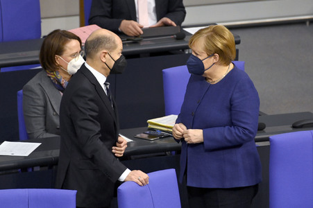 3. Sitzung des Deutschen Bundestages in Berlin