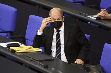 3. Sitzung des Deutschen Bundestages in Berlin