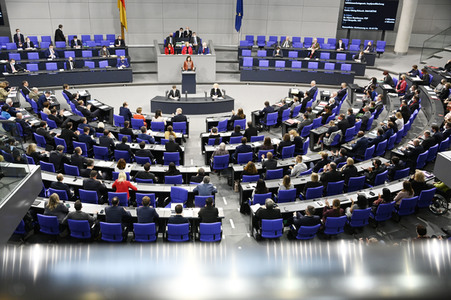 3. Sitzung des Deutschen Bundestages in Berlin